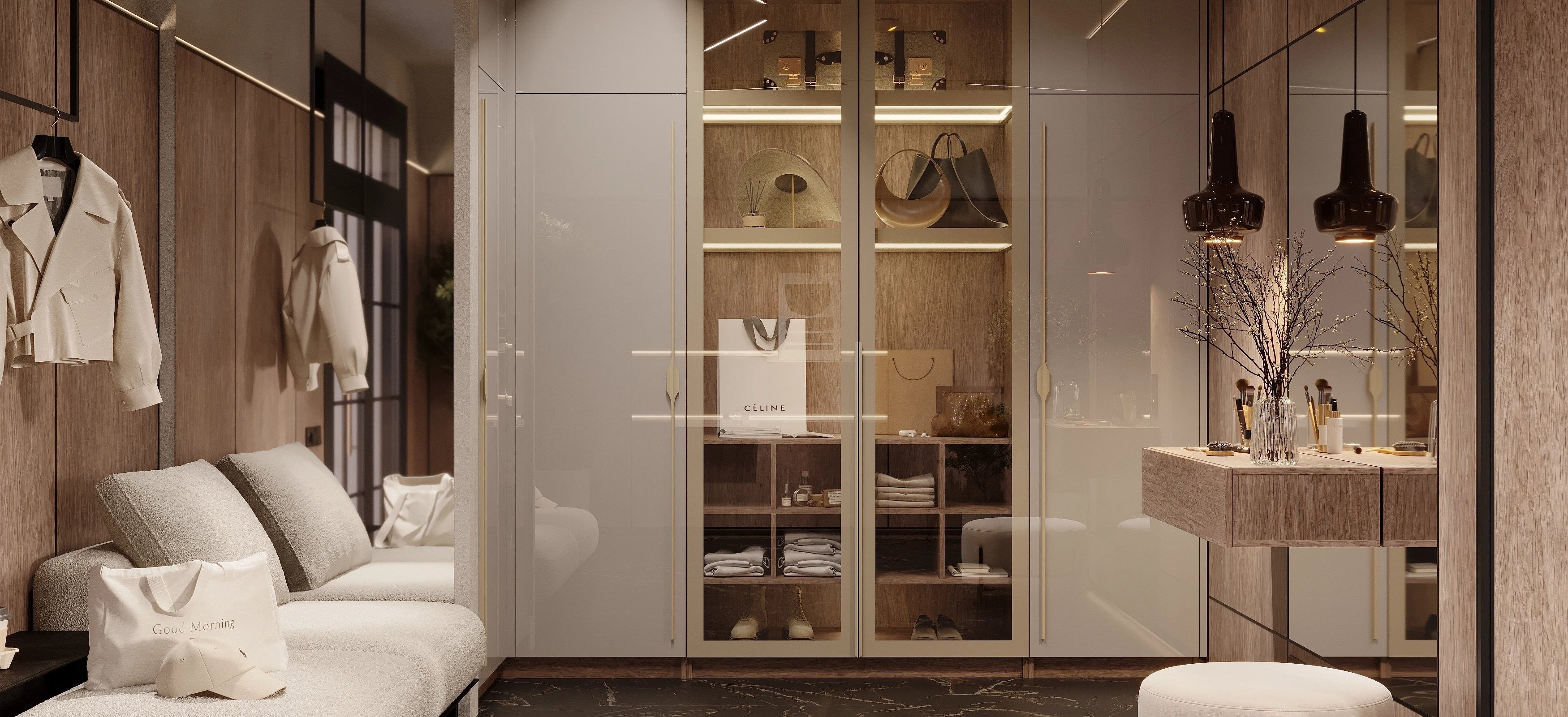 3D-тур по двухэтажным апартаментам с полным оснащением от MGS