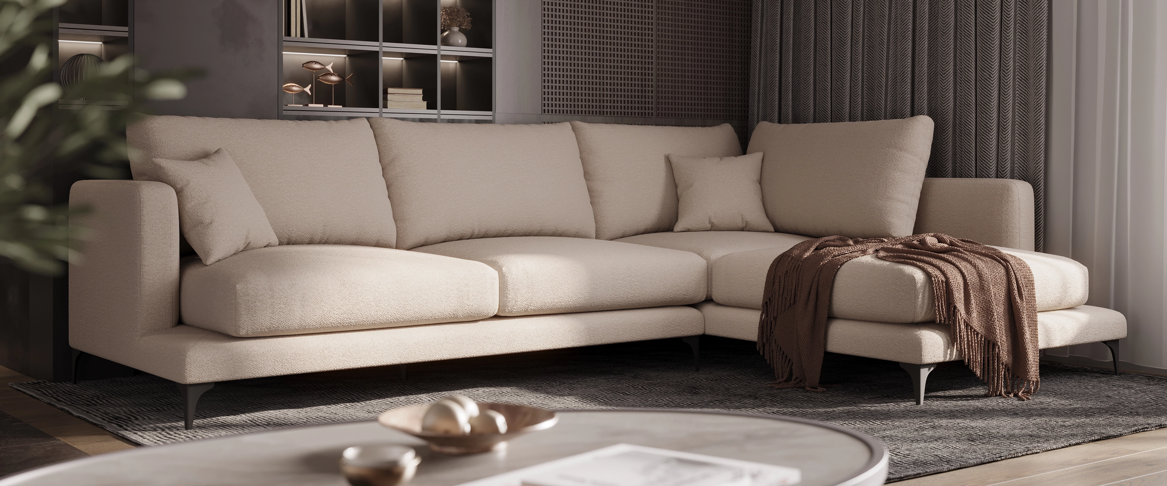 Диван «Карат» в уютной гостиной