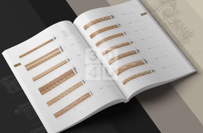 Концепция каталога в классическом стиле