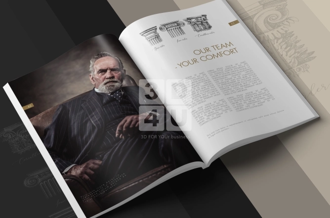 Концепция каталога в классическом стиле