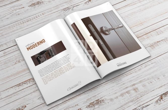 Верстка каталога Grazzioni