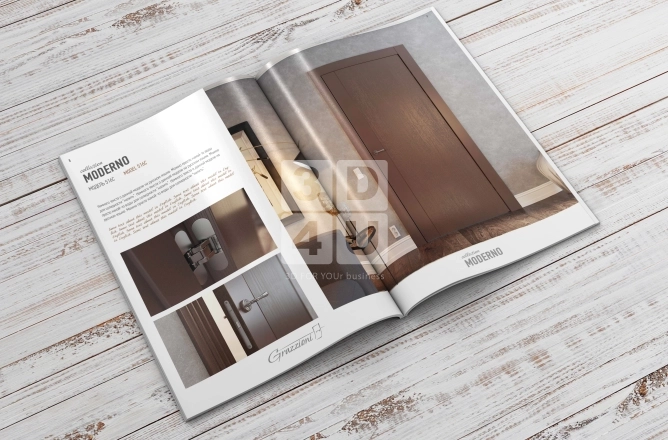 Верстка каталога Grazzioni